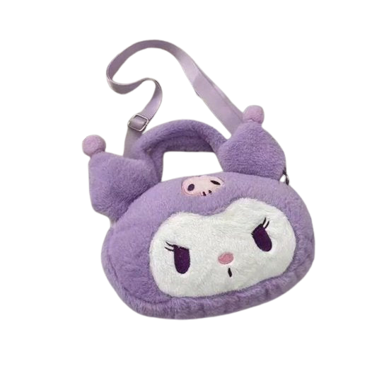Kuromi crossbody tas | paars