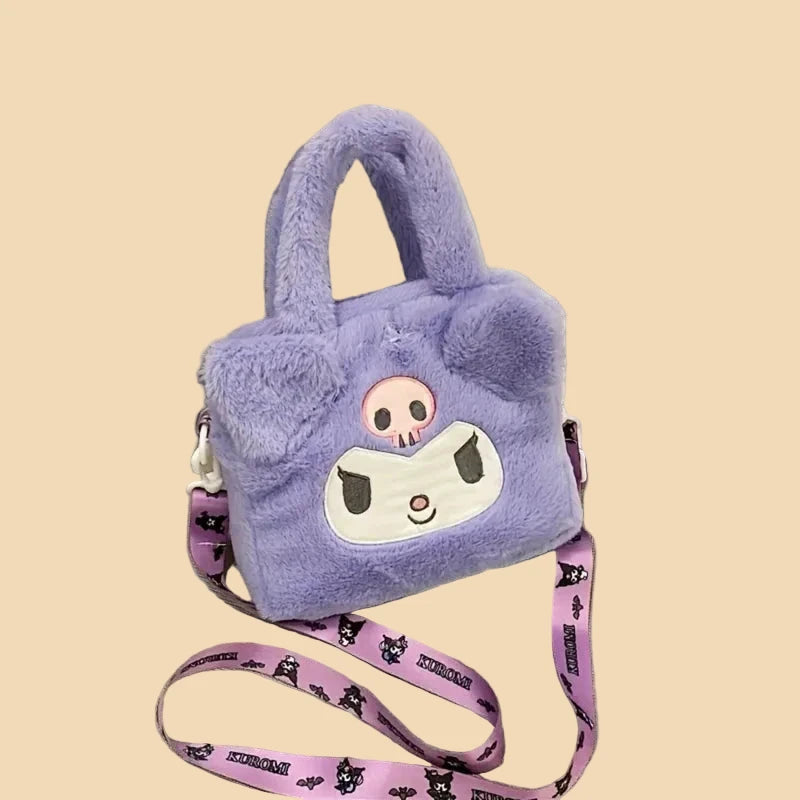 Kuromi crossbody tas | paars