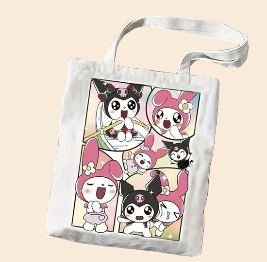 My Melody & Kuromi totebag