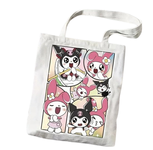My Melody & Kuromi totebag