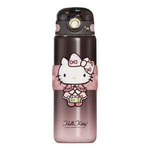 Hello Kitty Mocha Brown Vacuüm Beker - 500ml
