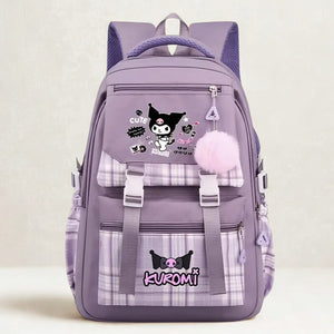 Kuromi - Rugzak Paars 43cm