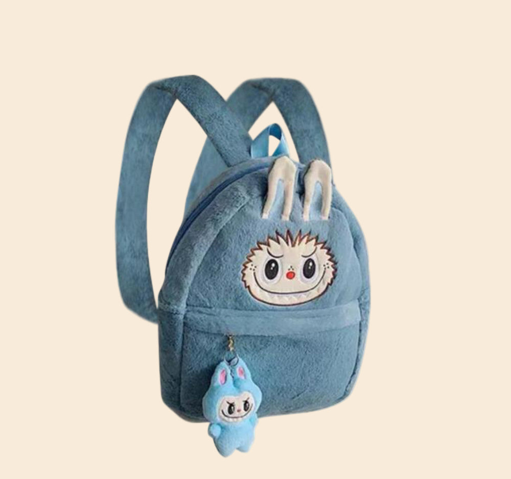 Labubu + knuffel rugzak