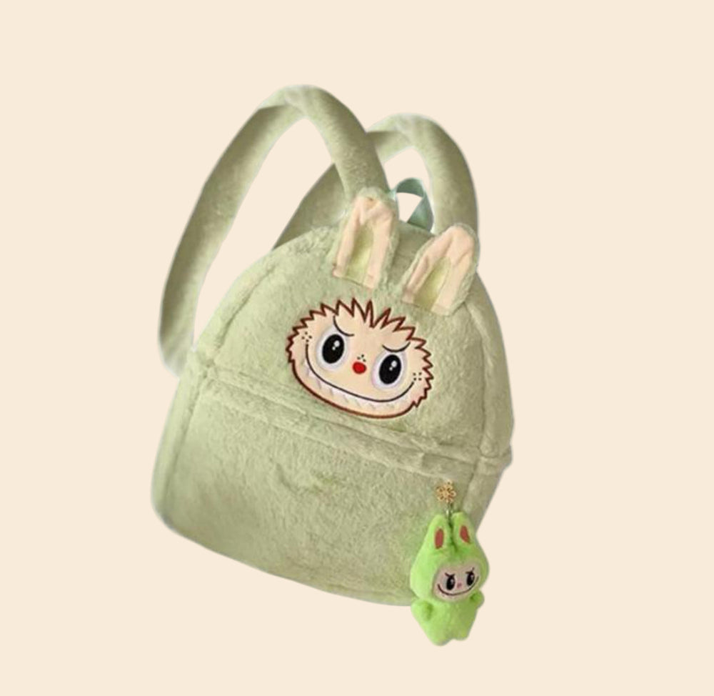 Labubu + knuffel rugzak