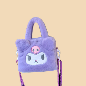 Kuromi crossbody tas | paars