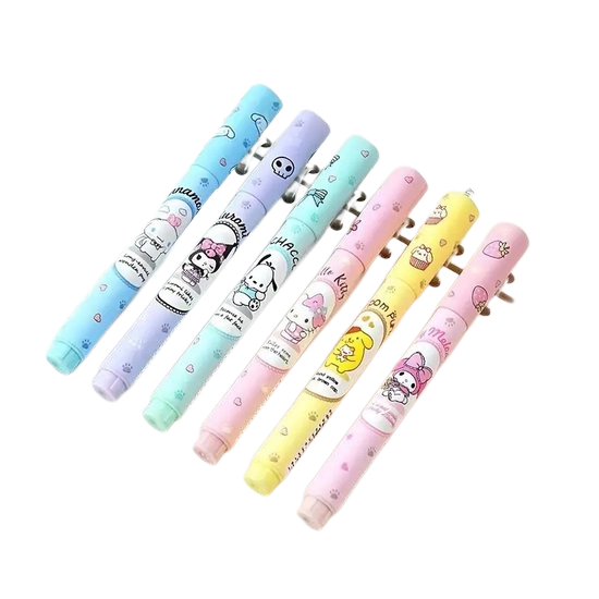 Sanrio & Friends markeerstiften | 6st.