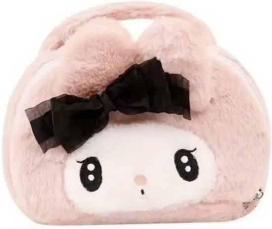 Sanrio - My Melody handtas - knuffel - make-up tas - toilettas - pluche - Cinnamoroll - Hello Kitty - Kuromi - PomPomPurin - Pochacco - cadeau - kawaii