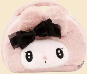 Sanrio - My Melody handtas - knuffel - make-up tas - toilettas - pluche - Cinnamoroll - Hello Kitty - Kuromi - PomPomPurin - Pochacco - cadeau - kawaii