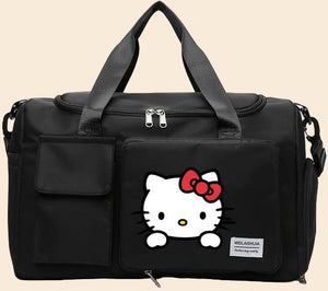 Hello Kitty Reistas 42cm - Zwart