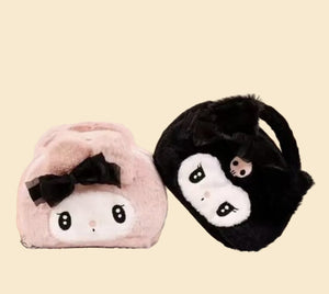 Sanrio - Kuromi handtas - knuffel - make-up tas - pluche - Cinnamoroll - Hello Kitty - My Melody - PomPomPurin - Pochacco - cadeau - kawaii