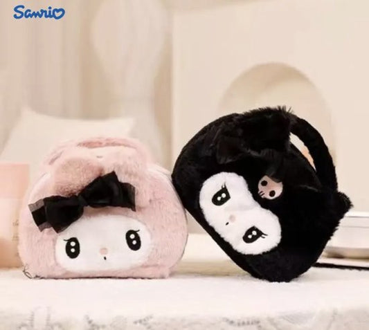 Sanrio - Kuromi handtas - knuffel - make-up tas - pluche - Cinnamoroll - Hello Kitty - My Melody - PomPomPurin - Pochacco - cadeau - kawaii