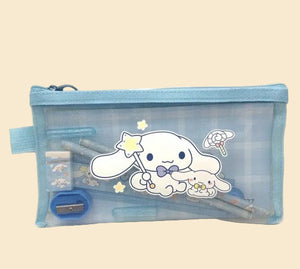 Sanrio - Cinnamoroll schrijfwarenset - met etui cadeauset - geschenkset - Kuromi - Hello Kitty - My Melody - PomPomPurin - Pochacco - Kawaii