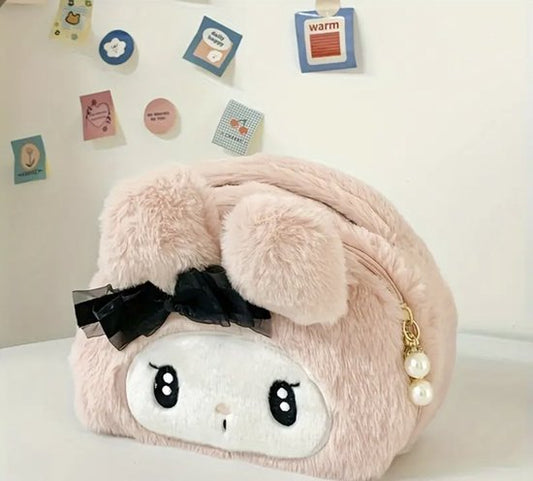 Sanrio - My Melody handtas - knuffel - make-up tas - toilettas - pluche - Cinnamoroll - Hello Kitty - Kuromi - PomPomPurin - Pochacco - cadeau - kawaii