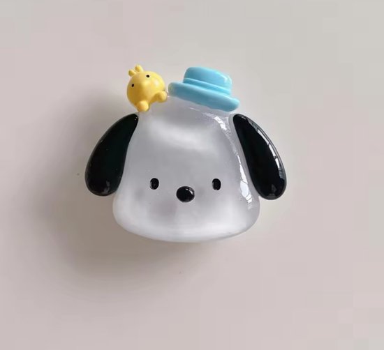 Sanrio - Pochacco telefoonhouder - popsocket - telefoongrip - telefoonbutton - glow in the dark - lichtgevend - Kuromi - Hello Kitty - Cinnamoroll - PomPomPurin - My Melody - kawaii