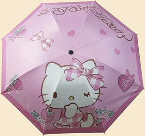 Sanrio - Hello Kitty paraplu - opvouwbaar - Kuromi - My Melody - Cinnamoroll - PomPomPurin - Pochacco - kawaii