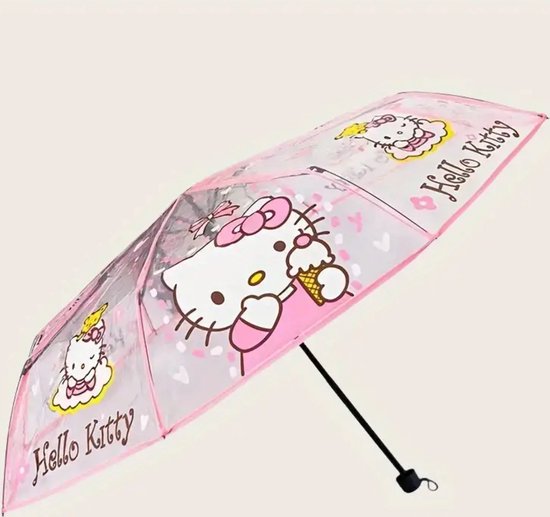 Sanrio - Hello Kitty paraplu - transparant - Kuromi - My Melody - Cinnamoroll - PomPomPurin - Pochacco - kawaii