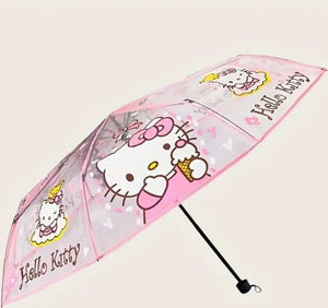 Sanrio - Hello Kitty paraplu - transparant - Kuromi - My Melody - Cinnamoroll - PomPomPurin - Pochacco - kawaii