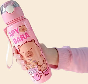 Capybara Waterfles 700ml - Roze