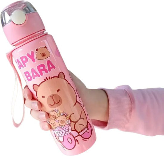 Capybara Waterfles 700ml - Roze