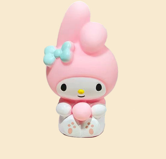Sanrio - My Melody squishy - stress reliever - stressbal - cadeau - Kuromi - Hello Kitty - My Melody - PomPomPurin - Pochacco - Kawaii