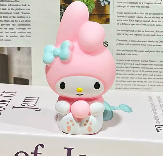 Sanrio - My Melody squishy - stress reliever - stressbal - cadeau - Kuromi - Hello Kitty - My Melody - PomPomPurin - Pochacco - Kawaii