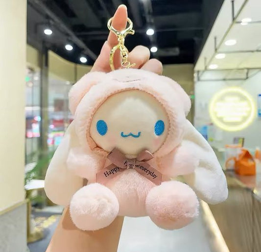 Sanrio - Cinnamoroll knuffel - sleutelhanger - berenpak - Kuromi - Hello Kitty - My Melody - PomPomPurin - Pochacco - Kawaii