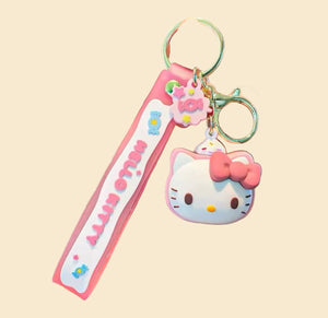 Sanrio - Hello Kitty Sleutelhanger - Roze - Donut - Verjaardagscadeau - Tashanger - Sleutelhanger - Kuromi - My Melody - Cinnamoroll - PomPomPurin - Pochacco - kawaii