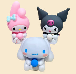 Sanrio - Kuromi squishy - stress reliever - stressbal - cadeau - Cinnamoroll - Hello Kitty - My Melody - PomPomPurin - Pochacco - Kawaii