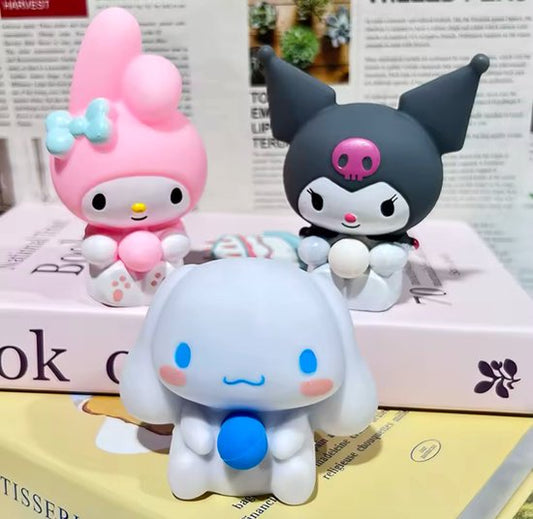 Sanrio - Cinnamoroll squishy - stress reliever - stressbal - cadeau - Kuromi - Hello Kitty - My Melody - PomPomPurin - Pochacco - Kawaii