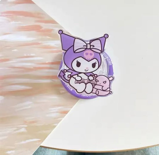 Sanrio - Kuromi telefoonhouder - popsocket - magneethouder - MagSafe - telefoongrip - telefoonbutton - Hello Kitty - My Melody - Cinnamoroll - Pochacco - PomPomPurin - kawaii
