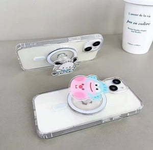 Sanrio - Cinnamoroll telefoonhouder - popsocket - magneethouder - MagSafe - telefoongrip - telefoonbutton - Kuromi - Hello Kitty - My Melody - PomPomPurin - Pochacco - kawaii