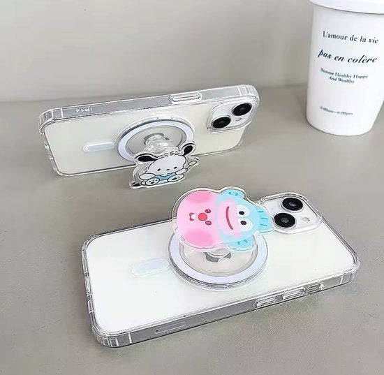 Sanrio - Cinnamoroll telefoonhouder - popsocket - magneethouder - MagSafe - telefoongrip - telefoonbutton - Kuromi - Hello Kitty - My Melody - PomPomPurin - Pochacco - kawaii