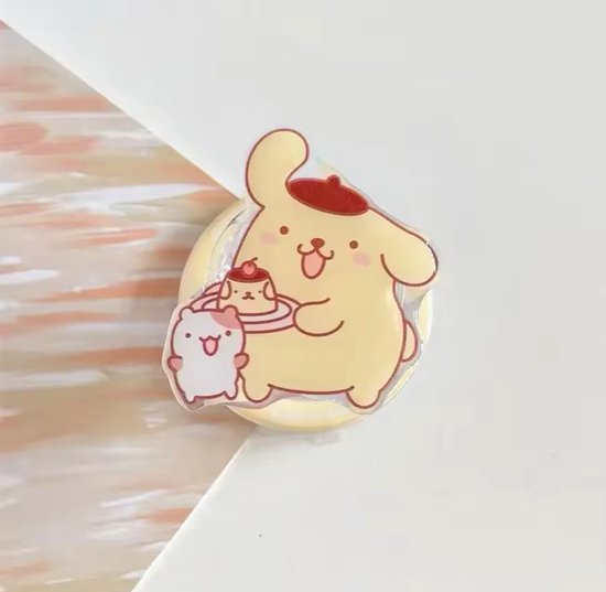 Sanrio - PomPomPurin telefoonhouder - popsocket - magneethouder - MagSafe - telefoongrip - telefoonbutton - Kuromi - Hello Kitty - My Melody - Cinnamoroll - Pochacco - kawaii