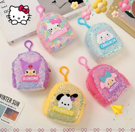 Sanrio - My Melody portemonnee - sleuteltasje - Kuromi - Hello Kitty - Cinnamoroll - PomPomPurin - Pochacco - kawaii