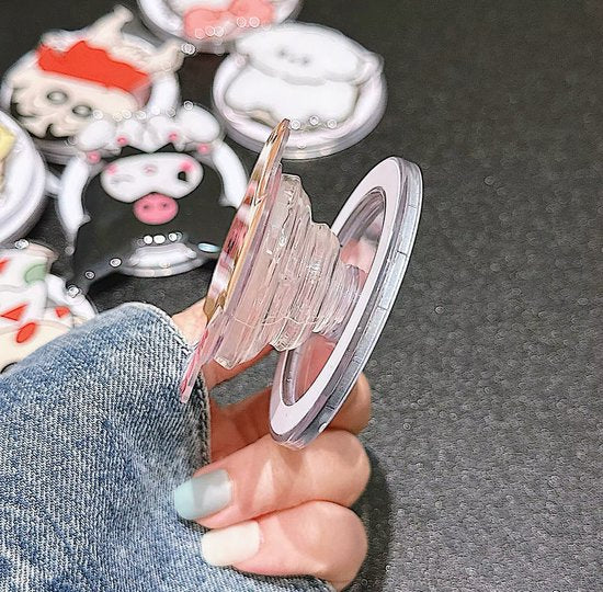 Sanrio - Cinnamoroll telefoonhouder - popsocket - magneethouder - MagSafe - telefoongrip - telefoonbutton - Kuromi - Hello Kitty - My Melody - PomPomPurin - Pochacco - kawaii