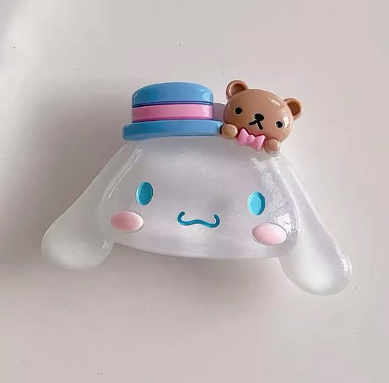 Sanrio - Cinnamoroll telefoonhouder - popsocket - telefoongrip - telefoonbutton - glow in the dark - lichtgevend - Kuromi - Hello Kitty - My Melody - PomPomPurin - Pochacco - kawaii