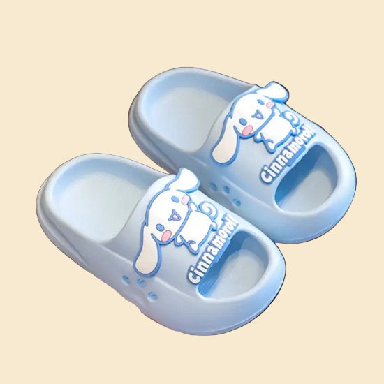 Sanrio - Cinnamoroll slippers Maat 28/29 - Blauw - PomPomPurin - Hello Kitty - My Melody - Pochacco - Kuromi - kawaii