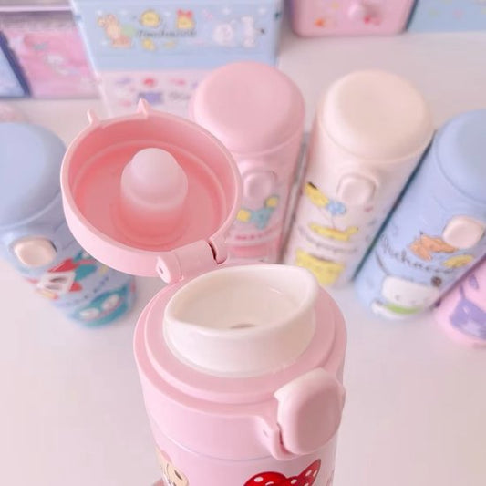 Sanrio - Cinnamoroll drinkbeker - drinkfles - thermofles roestvrijstaal - RVS - Kuromi - Hello Kitty - My Melody - PomPomPurin - Pochacco - kawaii