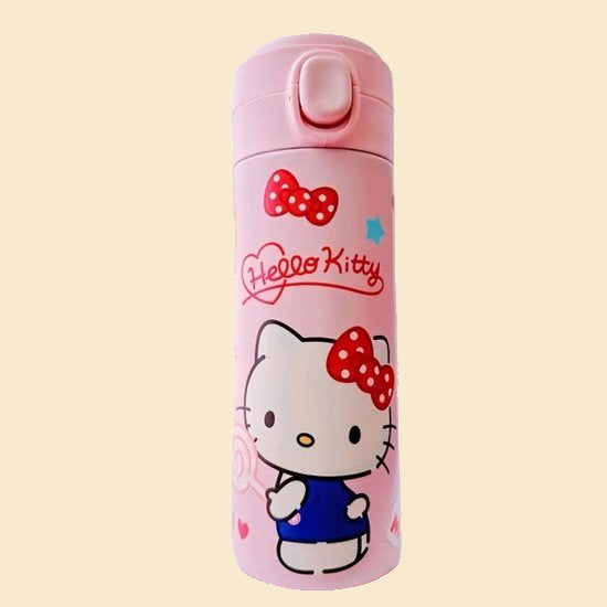 Sanrio - Hello Kitty drinkbeker - drinkfles - thermosfles roestvrijstaal - roze - RVS - Kuromi - Cinnamoroll - My Melody - PomPomPurin - Pochacco - cadeau Kawaii