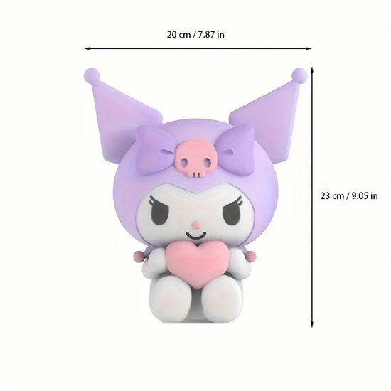 Kuromi nachtlamp touchfunctie