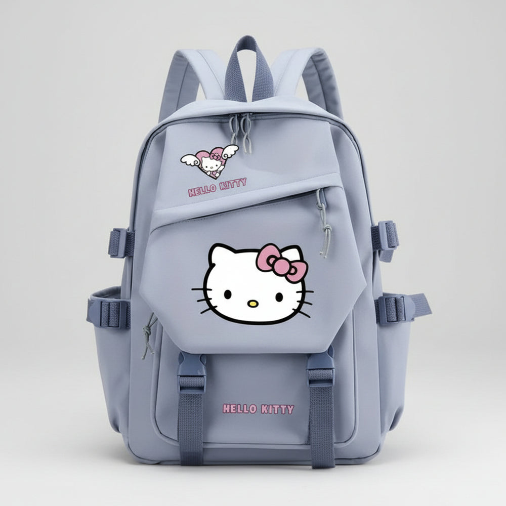 Hello Kitty rugzak 43cm - Pastel Blauw