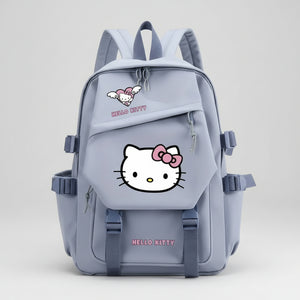 Hello Kitty rugzak 43cm - Pastel Blauw