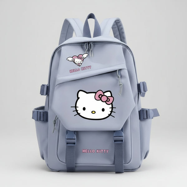 Hello Kitty rugzak 43cm - Pastel Blauw