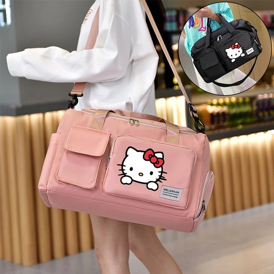 Hello Kitty Reistas 42cm - Roze