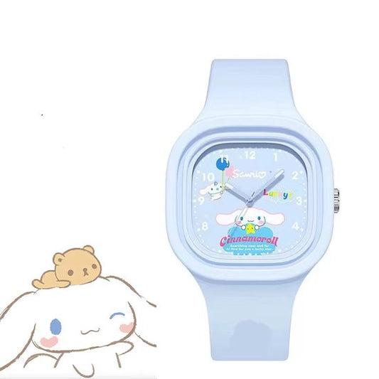 Cinnamoroll horloge Blauw - Siliconen Band