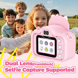 Kuromi HD kindercamera inclusief 32GB