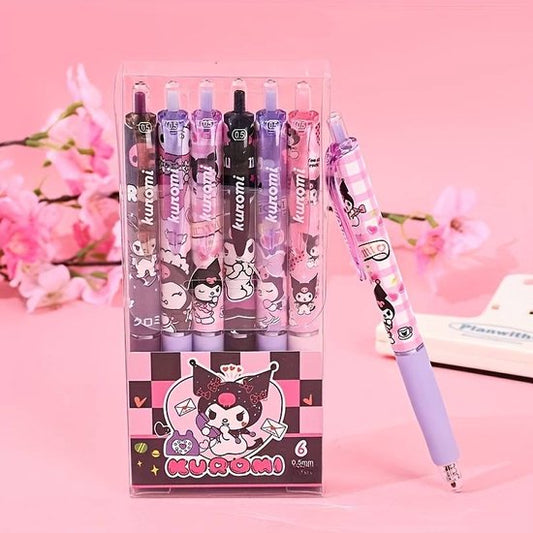 Hello Kitty - Kuromi - Sanrio - balpennen zwart
