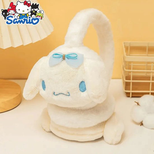 Sanrio - Cinnamoroll oorwarmers - wit - schattig - Kuromi - Hello Kitty - My Melody - PomPomPurin - Pochacco - kawaii