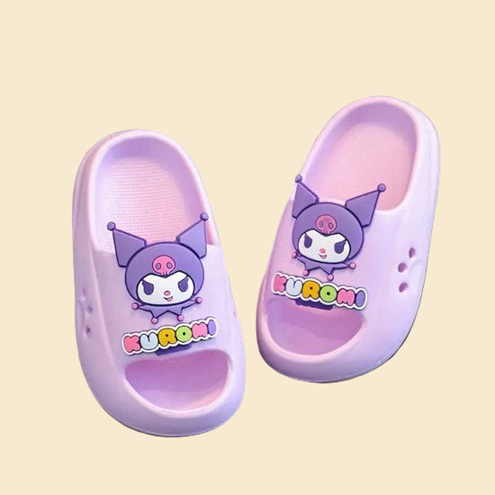 Sanrio - Kuromi slippers Maat 35/36 - paars - My Melody - Hello Kitty - Cinnamoroll - Pochacco - PomPomPurin - kawaii