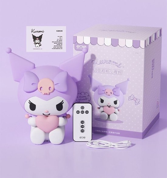 Kuromi nachtlamp touchfunctie